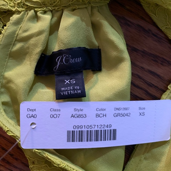 NWT J. Crew women’s summer top. Size xs - Picture 8 of 8